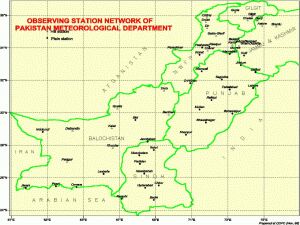 Сеть наземных метеостанций Пакистана